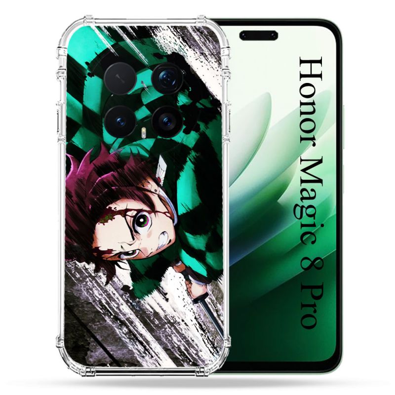 Coque Renforcée Pour Honor Magic 8 Pro 5G Manga Demon Slayer Tanjiro