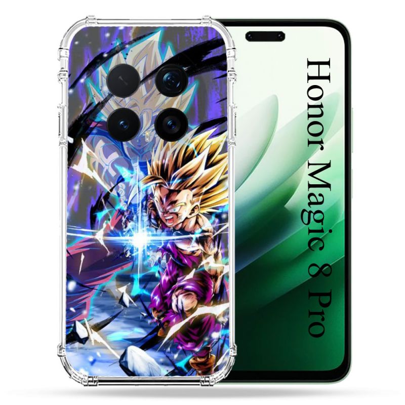 Coque Renforcée Pour Honor Magic 8 Pro 5G Manga Dragon Ball Sangohan Duo