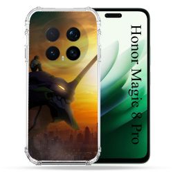 Coque Renforcée Pour Honor Magic 8 Pro 5G Manga Evangelion