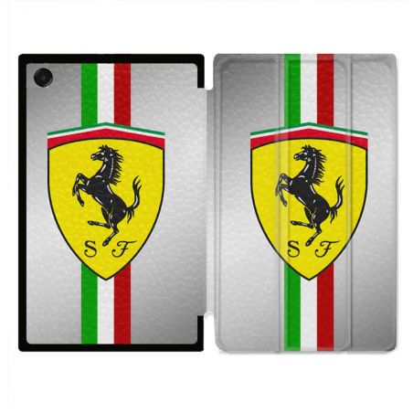 Coque Renforcée Pour Galaxy Tab A11 Plus Ferrari Ligne