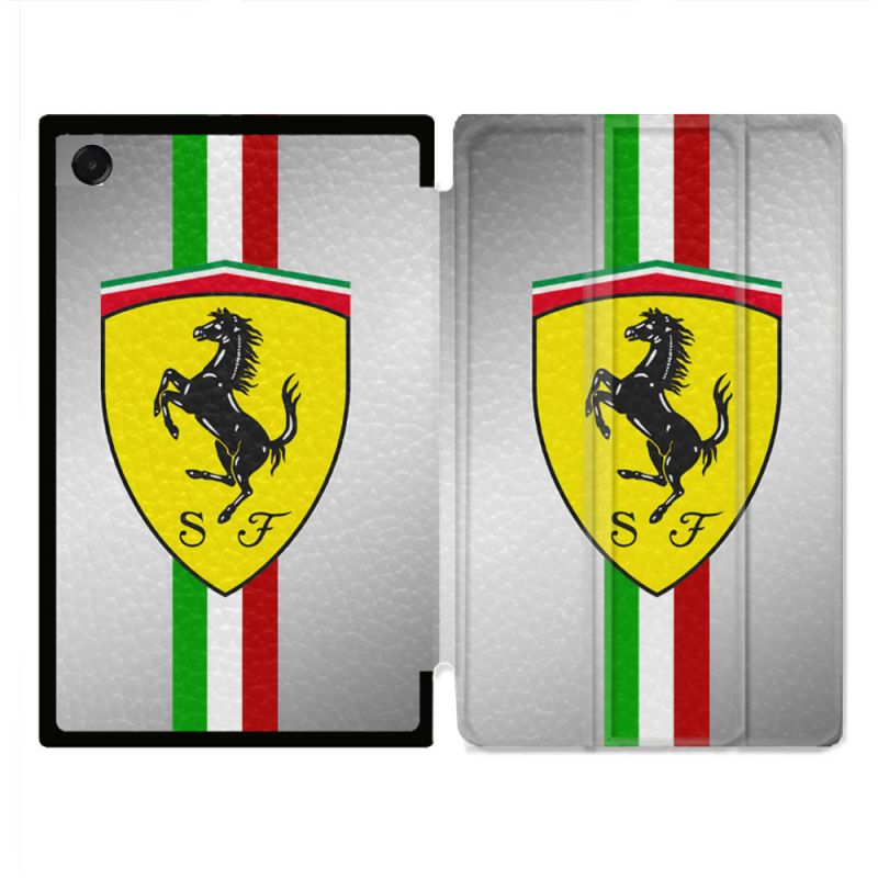 Coque Renforcée Pour Galaxy Tab A11 Plus Ferrari Ligne