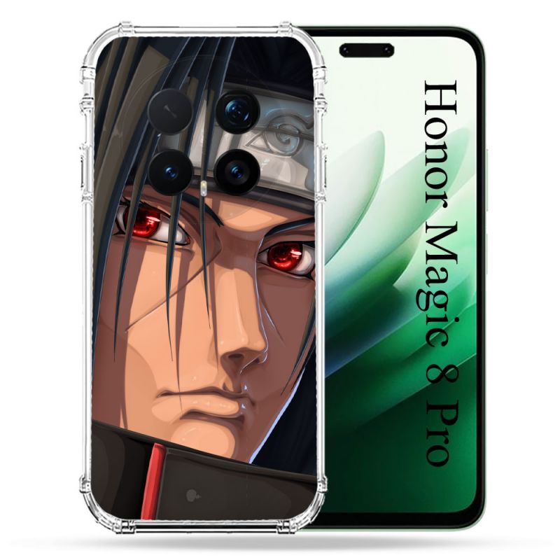 Coque Renforcée Pour Honor Magic 8 Pro 5G Manga Naruto Itachi Visage