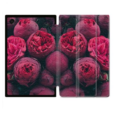 Coque Renforcée Pour Galaxy Tab A11 Plus Fleur Pivoine