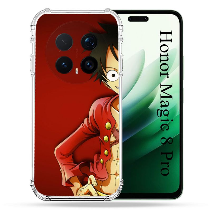 Coque Renforcée Pour Honor Magic 8 Pro 5G Manga One Piece Luffy