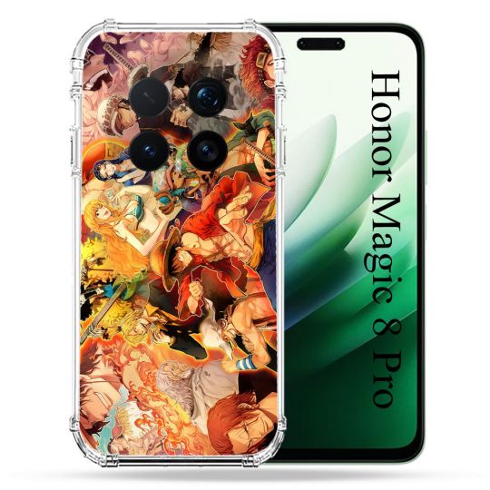 Coque Renforcée Pour Honor Magic 8 Pro 5G Manga One Piece Nakama