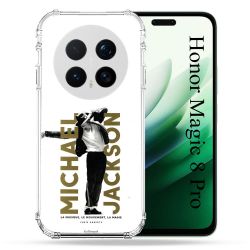 Coque Renforcée Pour Honor Magic 8 Pro 5G Michael Jackson Blanc