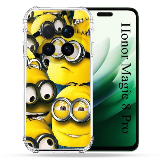 Coque Renforcée Pour Honor Magic 8 Pro 5G Minions Groupe