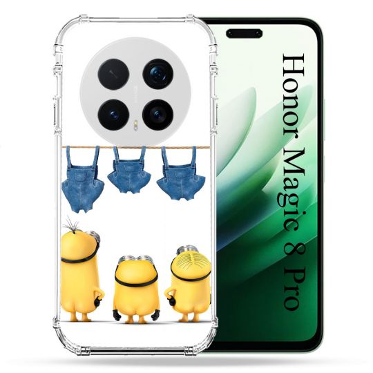 Coque Renforcée Pour Honor Magic 8 Pro 5G Minions Nus