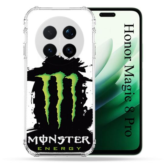Coque Renforcée Pour Honor Magic 8 Pro 5G Monster Energy Tache