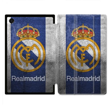 Coque Renforcée Pour Galaxy Tab A11 Plus Foot Real Madrid