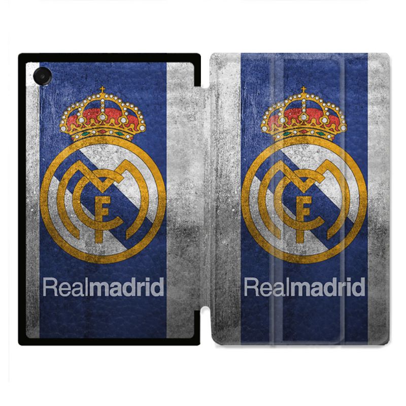 Coque Renforcée Pour Galaxy Tab A11 Plus Foot Real Madrid