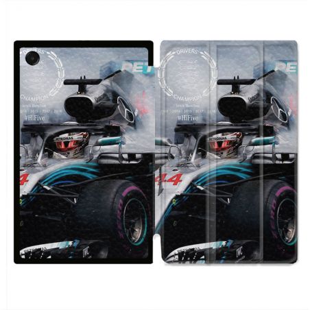 Coque Renforcée Pour Galaxy Tab A11 Plus Formule 1 F1 Mercedes Petronas