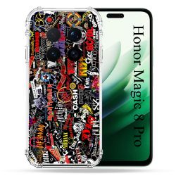 Coque Renforcée Pour Honor Magic 8 Pro 5G Musique Rock Groupe