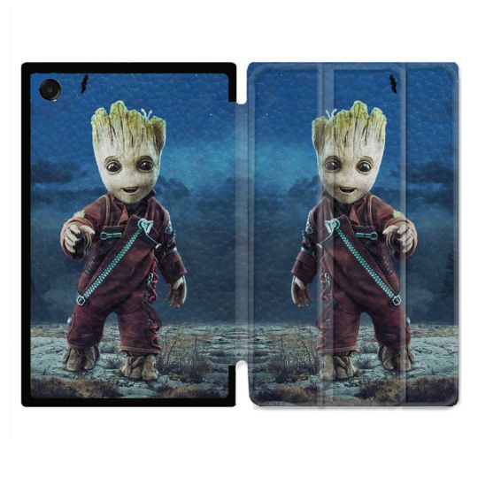 Coque Renforcée Pour Galaxy Tab A11 Plus Groot Bleu