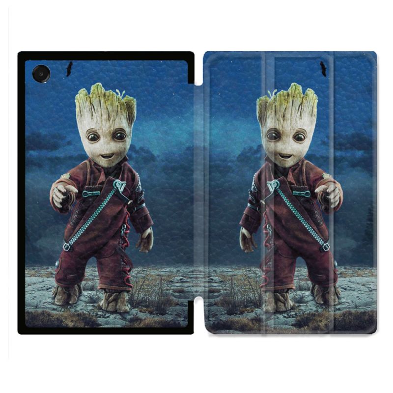 Coque Renforcée Pour Galaxy Tab A11 Plus Groot Bleu