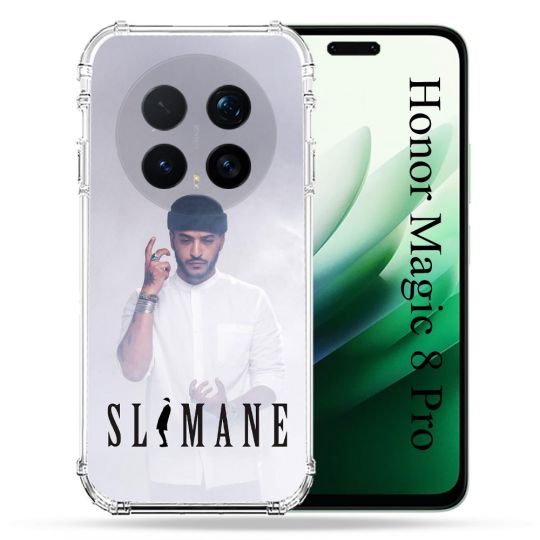 Coque Renforcée Pour Honor Magic 8 Pro 5G Musique Slimane Blanc