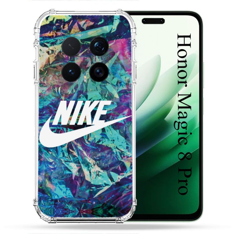 Coque Renforcée Pour Honor Magic 8 Pro 5G Nike Turquoise