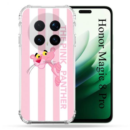 Coque Renforcée Pour Honor Magic 8 Pro 5G Panthere Rose