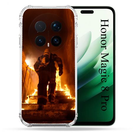 Coque Renforcée Pour Honor Magic 8 Pro 5G Pompier Escalier