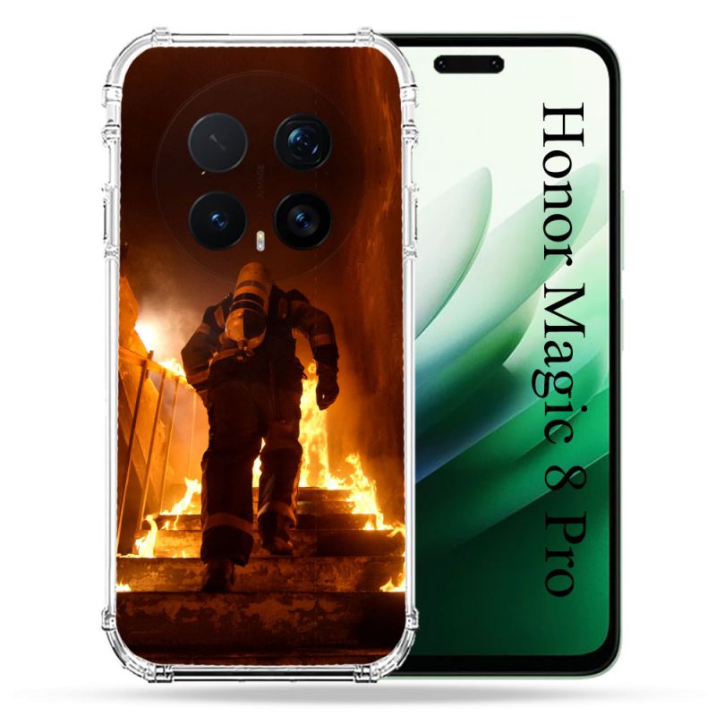 Coque Renforcée Pour Honor Magic 8 Pro 5G Pompier Escalier