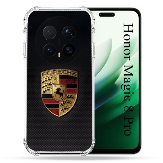 Coque Renforcée Pour Honor Magic 8 Pro 5G Porsche Carbone