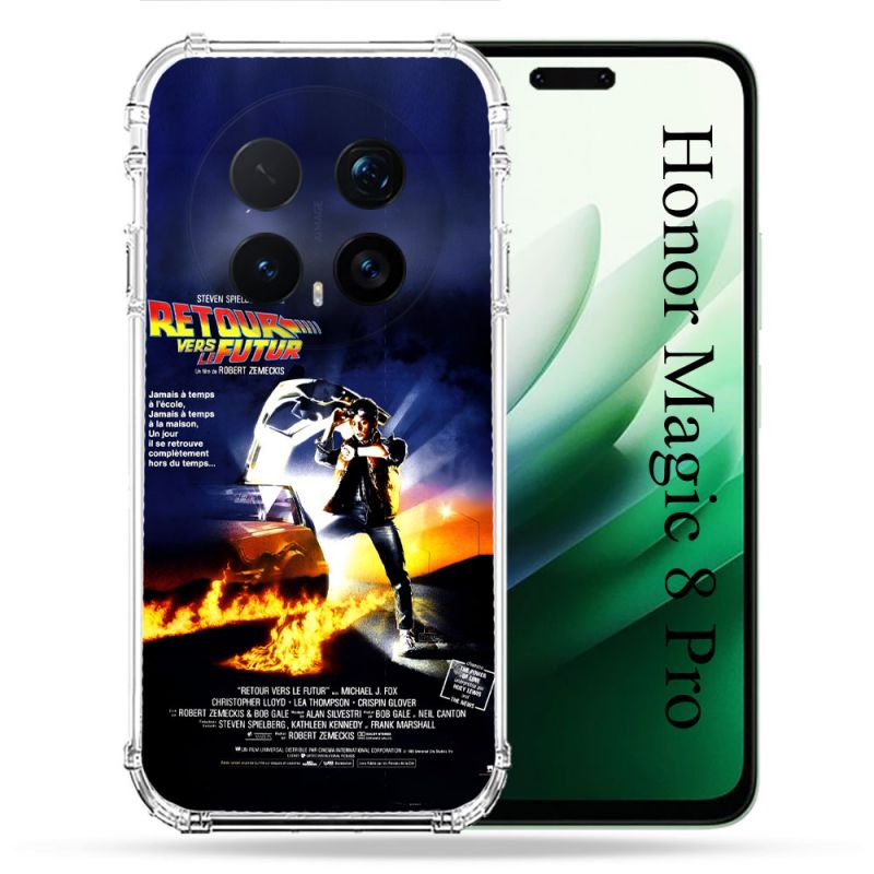 Coque Renforcée Pour Honor Magic 8 Pro 5G Retour Vers Le Futur Affiche