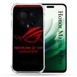 Coque Renforcée Pour Honor Magic 8 Pro 5G ROG Rouge