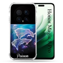 Coque Renforcée Pour Honor Magic 8 Pro 5G Signe Zodiaque 2 Poisson
