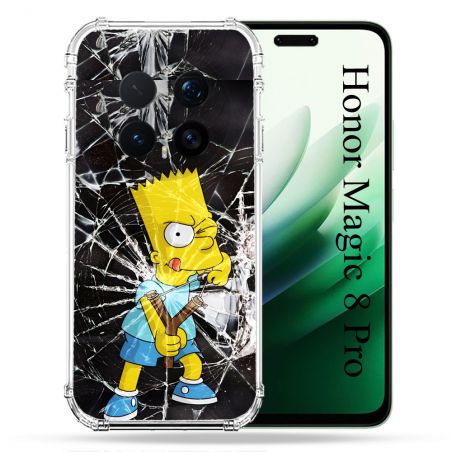 Coque Renforcée Pour Honor Magic 8 Pro 5G Simpson Bart