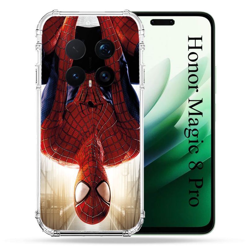 Coque Renforcée Pour Honor Magic 8 Pro 5G Spiderman Invers