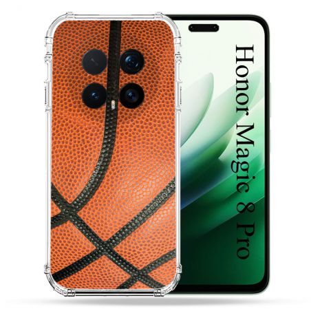 Coque Renforcée Pour Honor Magic 8 Pro 5G Sport Ballon Basket