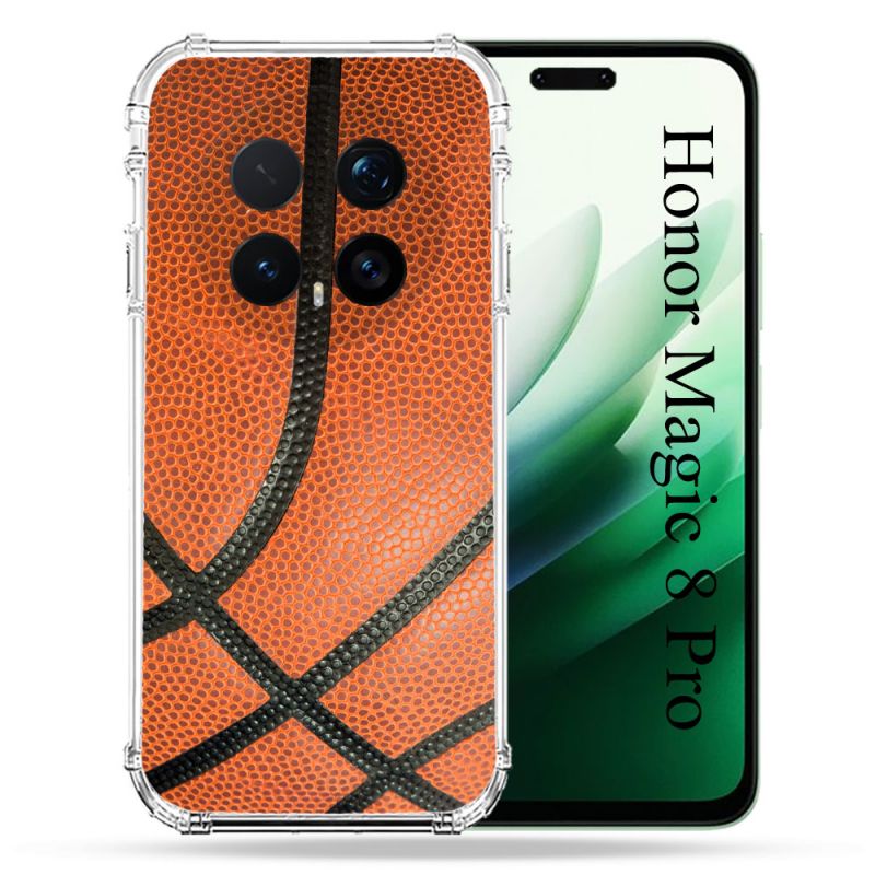 Coque Renforcée Pour Honor Magic 8 Pro 5G Sport Ballon Basket