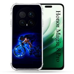 Coque Renforcée Pour Honor Magic 8 Pro 5G Sport Cyclisme Bleu