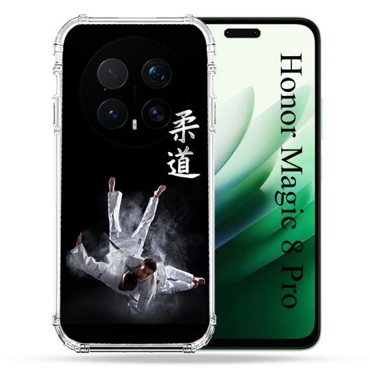 Coque Renforcée Pour Honor Magic 8 Pro 5G Sport Judo Noir
