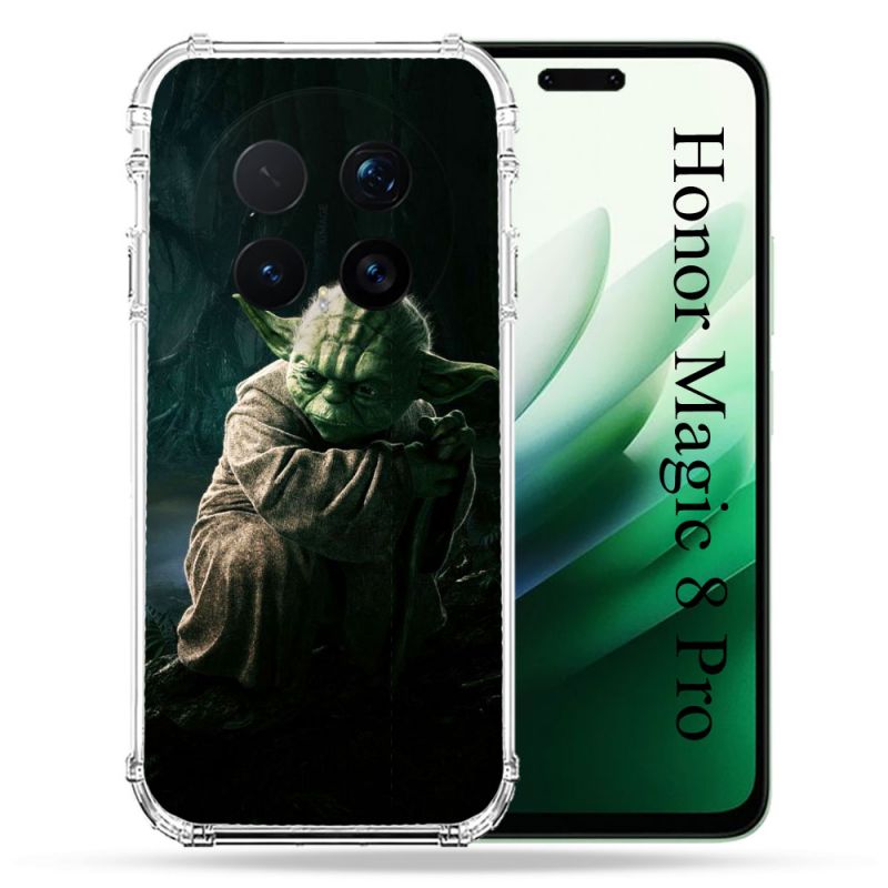 Coque Renforcée Pour Honor Magic 8 Pro 5G Star Wars - Yoda sombre