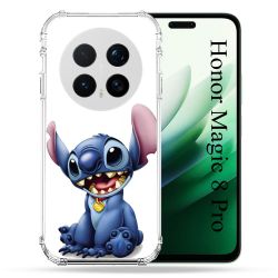 Coque Renforcée Pour Honor Magic 8 Pro 5G Stitch Blanc