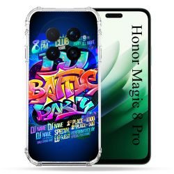 Coque Renforcée Pour Honor Magic 8 Pro 5G Street Art Rap