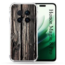 Coque Renforcée Pour Honor Magic 8 Pro 5G Texture Bois