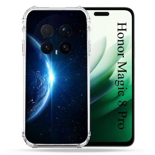 Coque Renforcée Pour Honor Magic 8 Pro 5G Univers Planete Terre