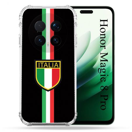 Coque Renforcée Pour Honor Magic 8 Pro 5G Voyage Italie 3 Noir