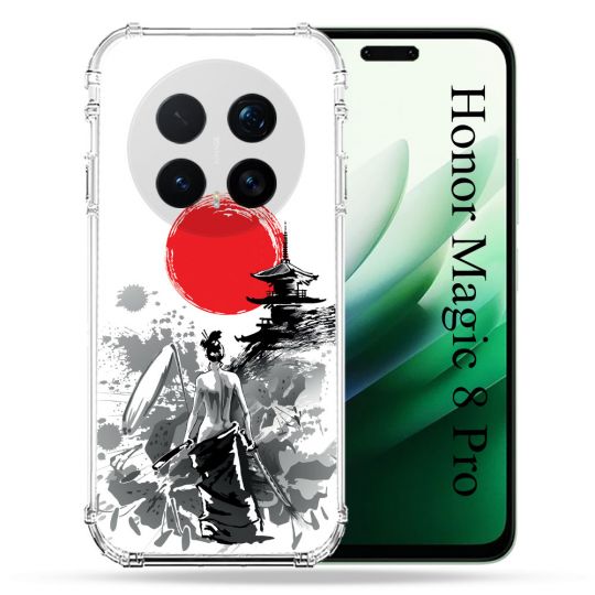 Coque Renforcée Pour Honor Magic 8 Pro 5G Voyage Japon Femme