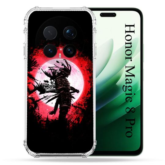 Coque Renforcée Pour Honor Magic 8 Pro 5G Voyage Japon Samourai