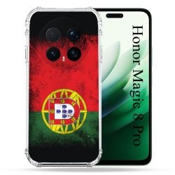 Coque Renforcée Pour Honor Magic 8 Pro 5G Voyage Portugal Drapeau