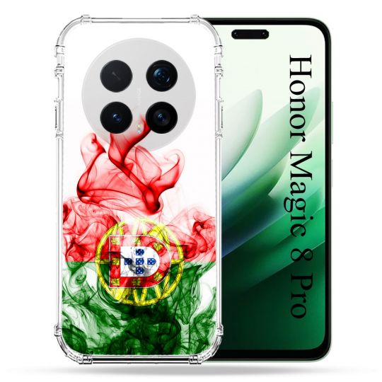 Coque Renforcée Pour Honor Magic 8 Pro 5G Voyage Portugal Flamme