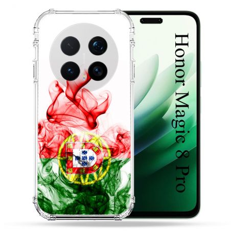Coque Renforcée Pour Honor Magic 8 Pro 5G Voyage Portugal Flamme