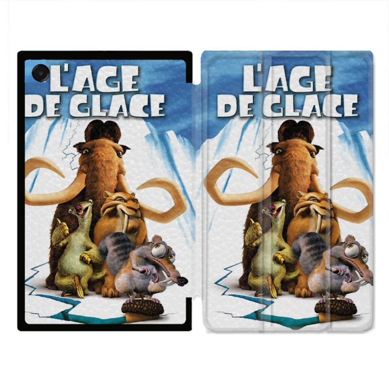 Coque Renforcée Pour Galaxy Tab A11 Plus L'âge de Glace Affiche
