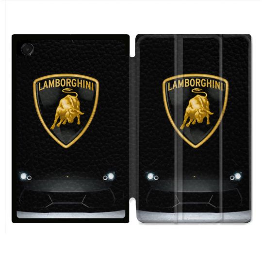 Coque Renforcée Pour Galaxy Tab A11 Plus Lamborghini Noir