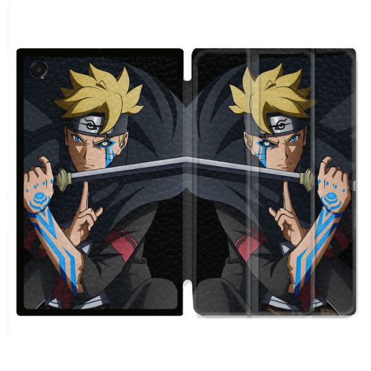 Coque Renforcée Pour Galaxy Tab A11 Plus Manga Boruto Tatouage