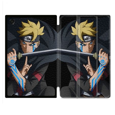 Coque Renforcée Pour Galaxy Tab A11 Plus Manga Boruto Tatouage