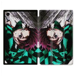 Coque Renforcée Pour Galaxy Tab A11 Plus Manga Demon Slayer Tanjiro
